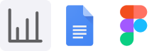 Charts, Google Docs and Figma